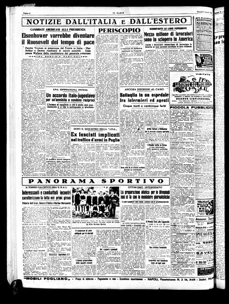 Il paese : quotidiano democratico del mattino