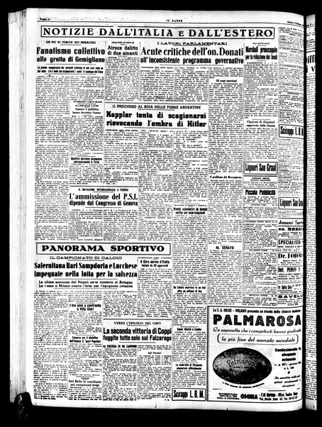 Il paese : quotidiano democratico del mattino