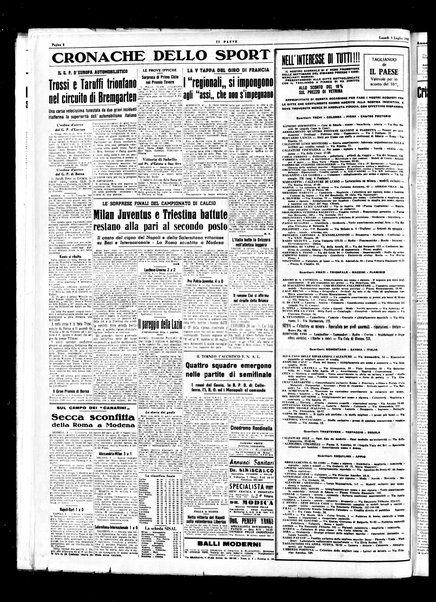 Il paese : quotidiano democratico del mattino