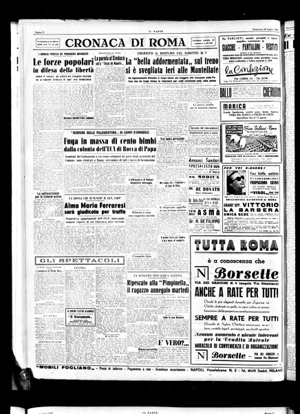 Il paese : quotidiano democratico del mattino