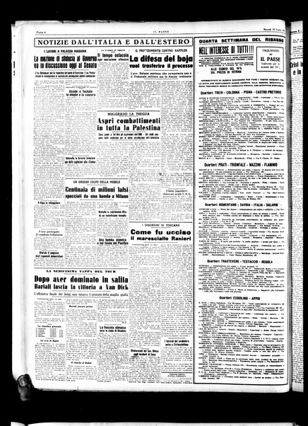 Il paese : quotidiano democratico del mattino