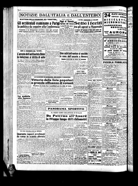 Il paese : quotidiano democratico del mattino