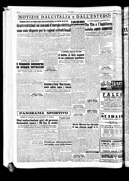 Il paese : quotidiano democratico del mattino