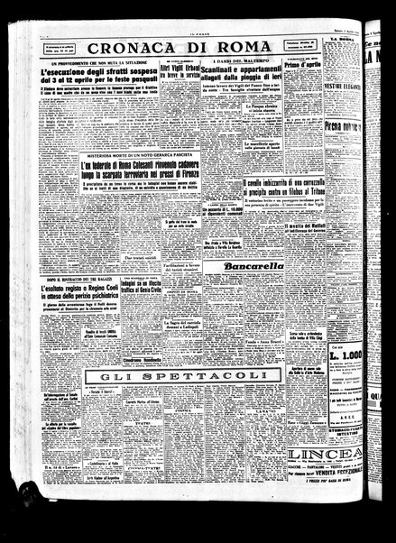 Il paese : quotidiano democratico del mattino