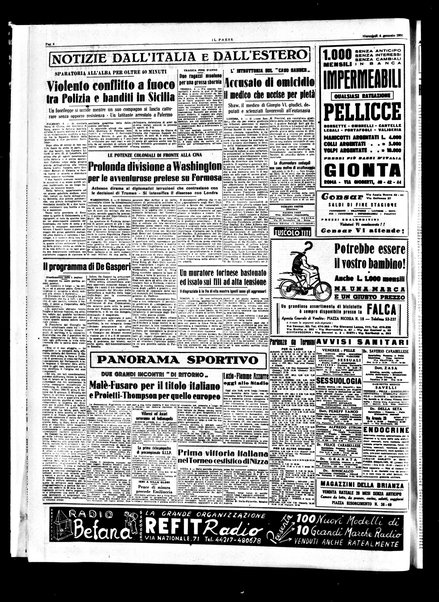 Il paese : quotidiano democratico del mattino