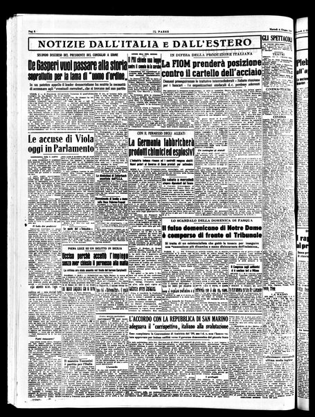 Il paese : quotidiano democratico del mattino