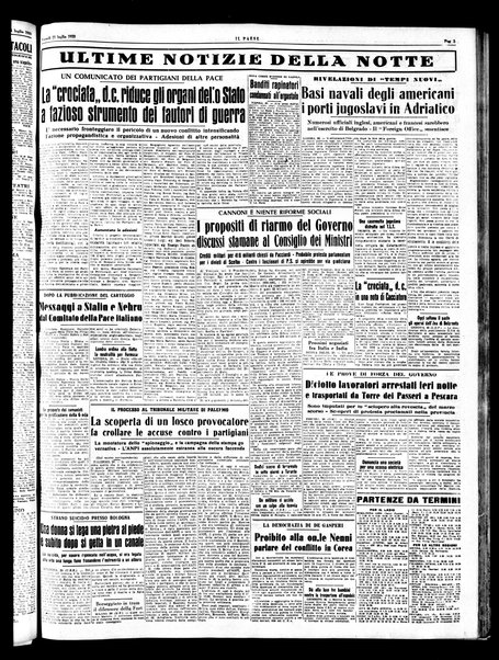 Il paese : quotidiano democratico del mattino