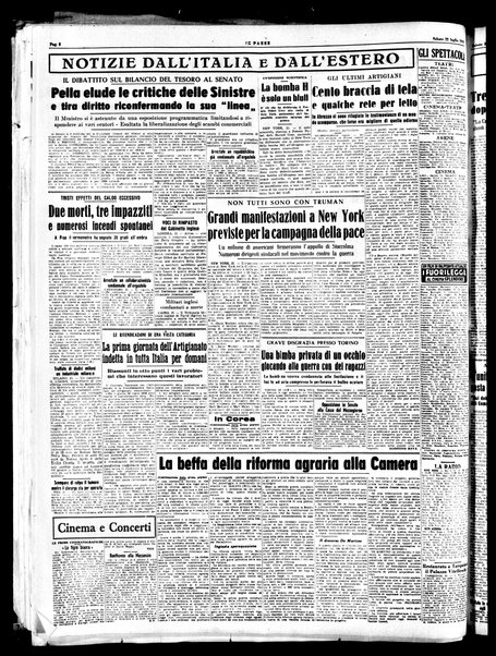 Il paese : quotidiano democratico del mattino