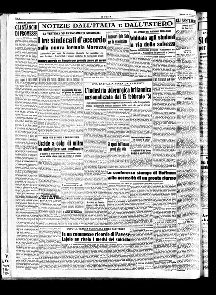 Il paese : quotidiano democratico del mattino