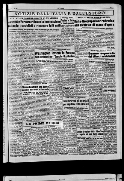 Il paese : quotidiano democratico del mattino