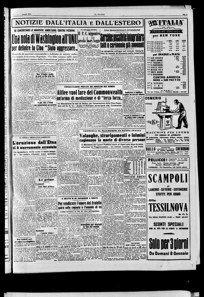 Il paese : quotidiano democratico del mattino