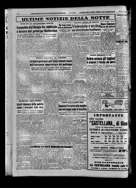 Il paese : quotidiano democratico del mattino