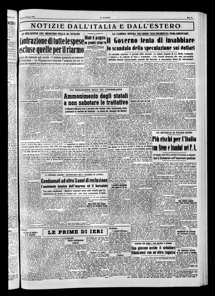 Il paese : quotidiano democratico del mattino