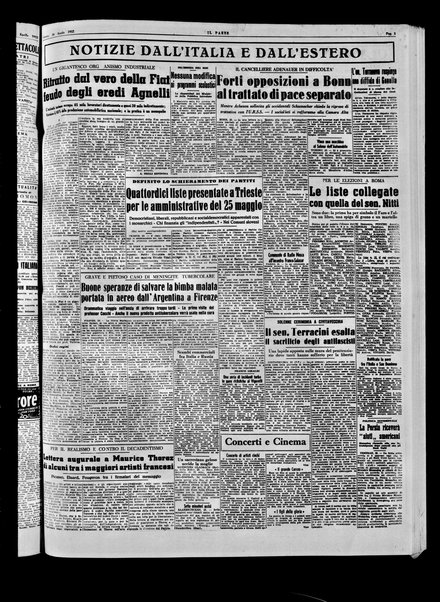 Il paese : quotidiano democratico del mattino