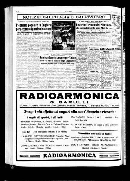 Il paese : quotidiano democratico del mattino