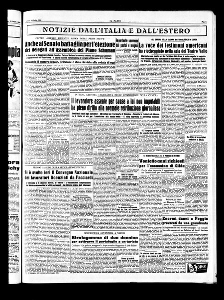 Il paese : quotidiano democratico del mattino