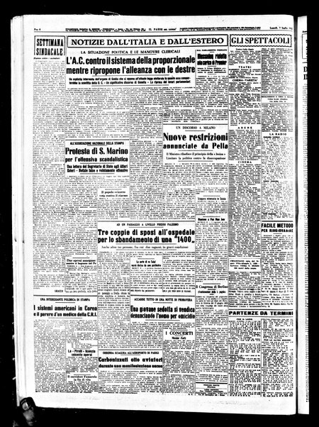 Il paese : quotidiano democratico del mattino