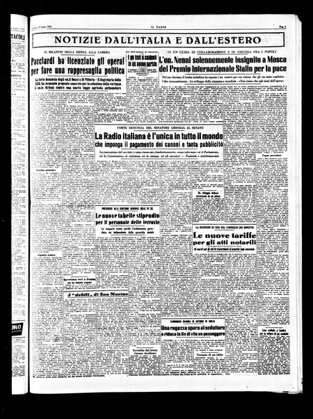 Il paese : quotidiano democratico del mattino