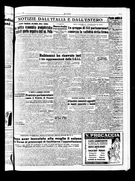 Il paese : quotidiano democratico del mattino