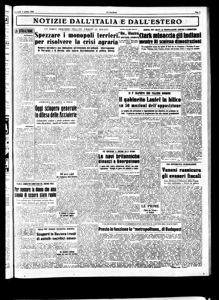 Il paese : quotidiano democratico del mattino