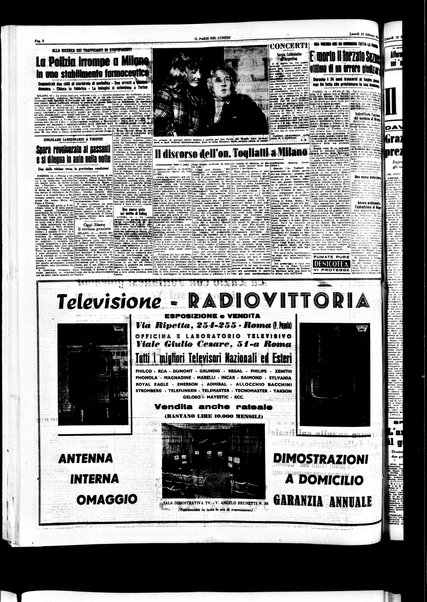 Il paese : quotidiano democratico del mattino