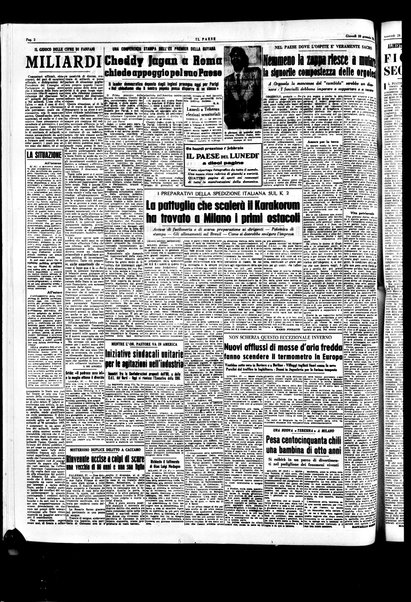 Il paese : quotidiano democratico del mattino