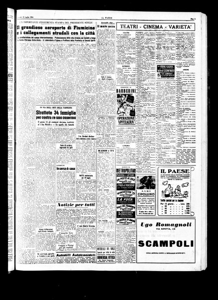 Il paese : quotidiano democratico del mattino