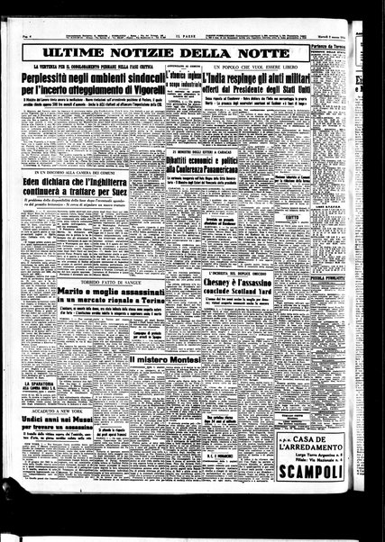 Il paese : quotidiano democratico del mattino