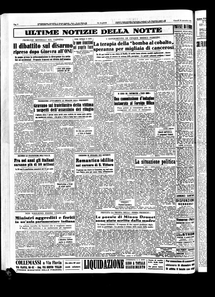 Il paese : quotidiano democratico del mattino