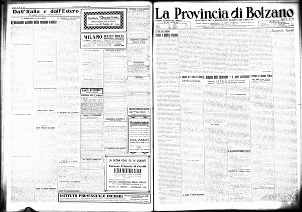 La provincia di Bolzano : quotidiano del Partito nazionale fascista