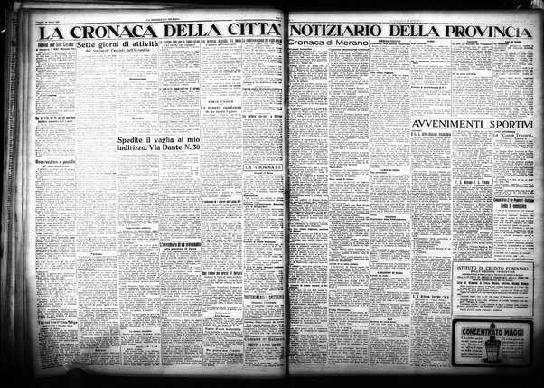 La provincia di Bolzano : quotidiano del Partito nazionale fascista