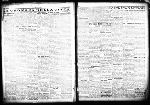 La provincia di Bolzano : quotidiano del Partito nazionale fascista