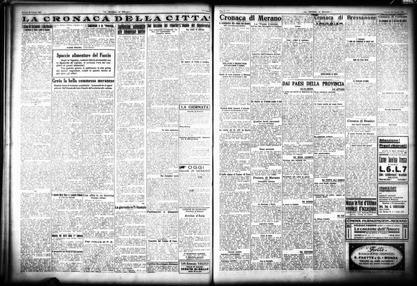 La provincia di Bolzano : quotidiano del Partito nazionale fascista