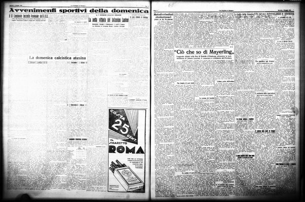 La provincia di Bolzano : quotidiano del Partito nazionale fascista