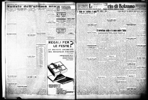 La provincia di Bolzano : quotidiano del Partito nazionale fascista