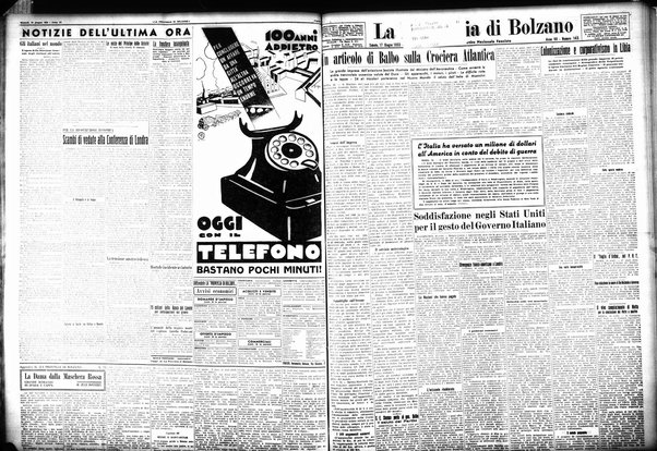 La provincia di Bolzano : quotidiano del Partito nazionale fascista