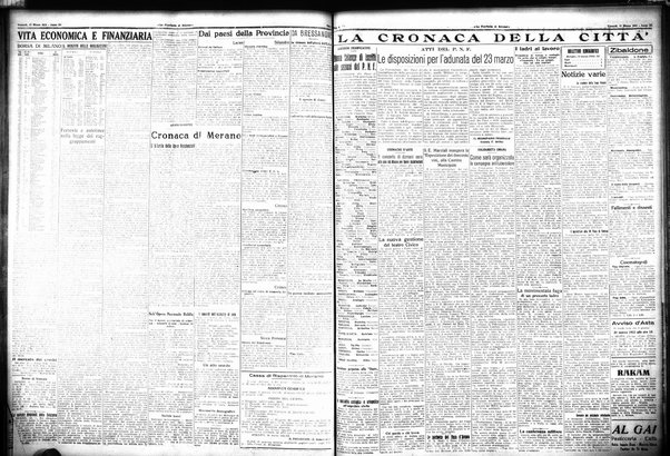 La provincia di Bolzano : quotidiano del Partito nazionale fascista