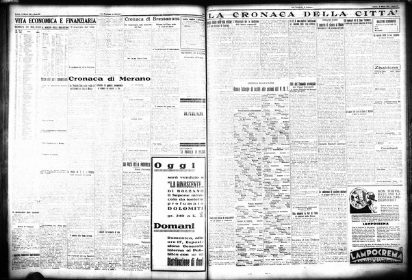 La provincia di Bolzano : quotidiano del Partito nazionale fascista