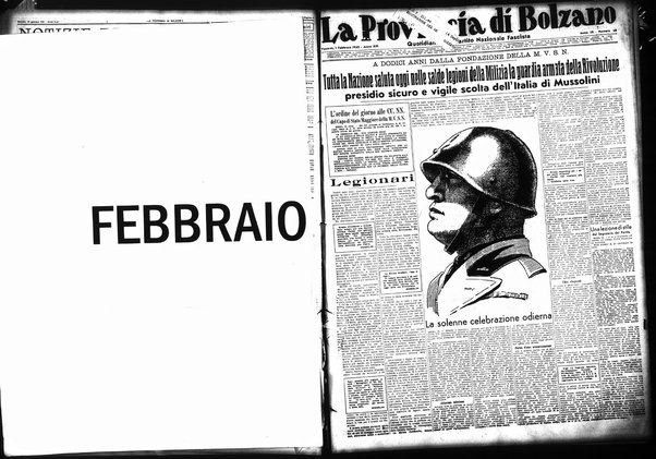 La provincia di Bolzano : quotidiano del Partito nazionale fascista