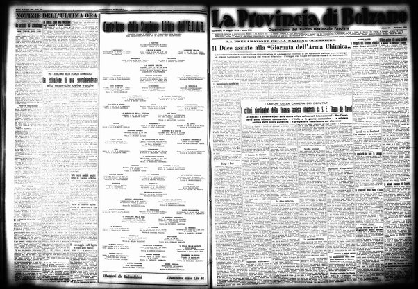 La provincia di Bolzano : quotidiano del Partito nazionale fascista