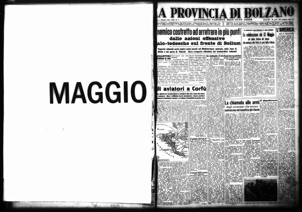 La provincia di Bolzano : quotidiano del Partito nazionale fascista