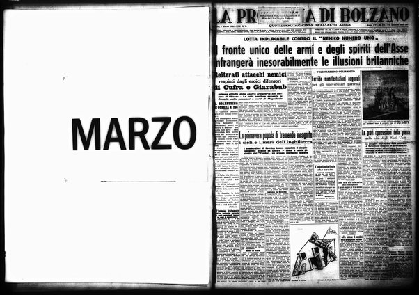 La provincia di Bolzano : quotidiano del Partito nazionale fascista