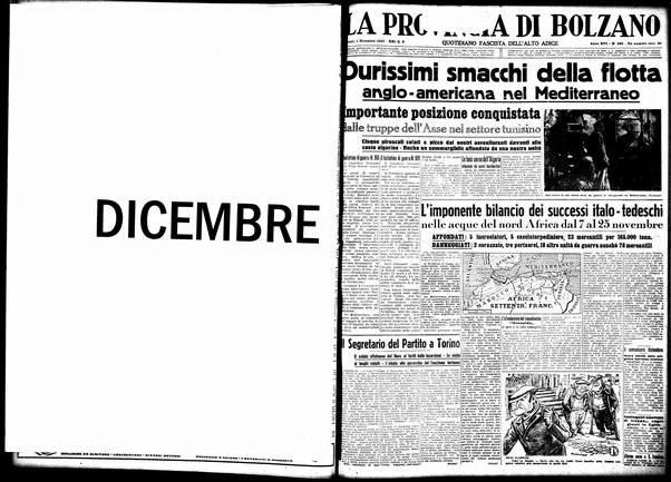 La provincia di Bolzano : quotidiano del Partito nazionale fascista