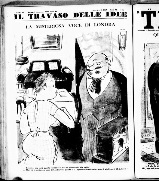 Il travaso : supplemento satirico, politico della Tribuna