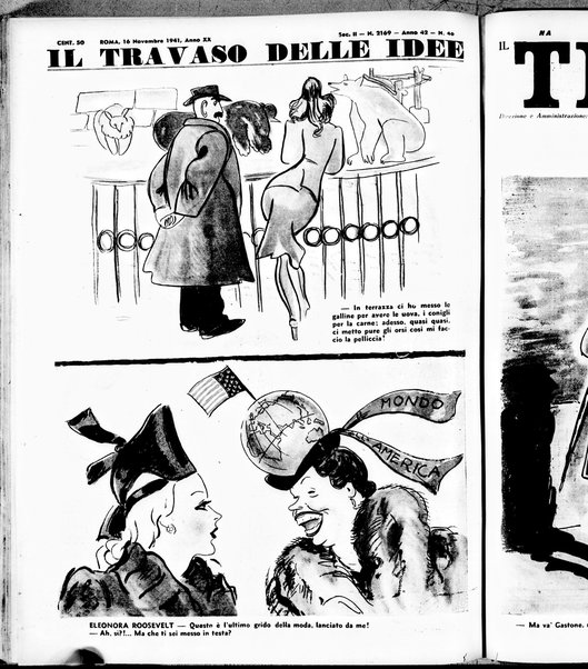 Il travaso : supplemento satirico, politico della Tribuna