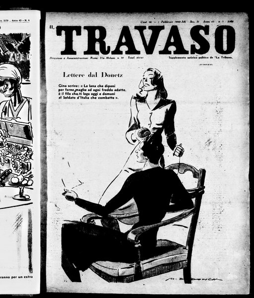 Il travaso : supplemento satirico, politico della Tribuna