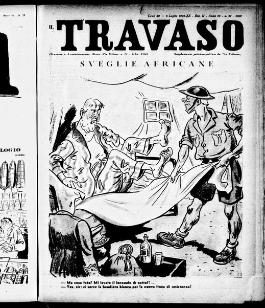 Il travaso : supplemento satirico, politico della Tribuna