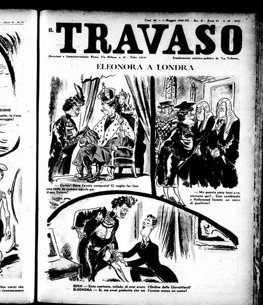 Il travaso : supplemento satirico, politico della Tribuna