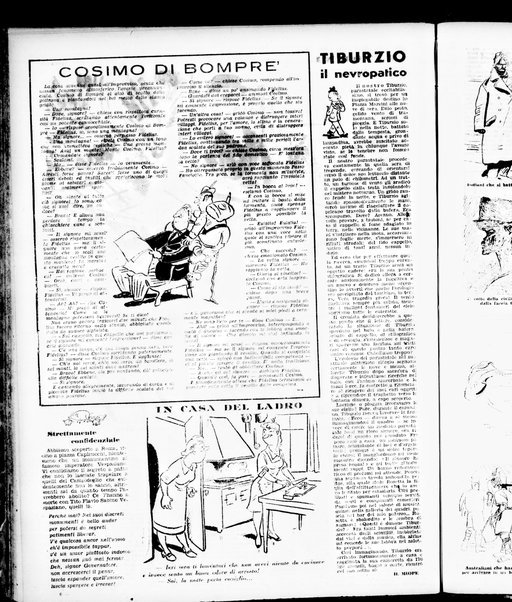 Il travaso : supplemento satirico, politico della Tribuna