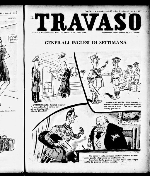 Il travaso : supplemento satirico, politico della Tribuna